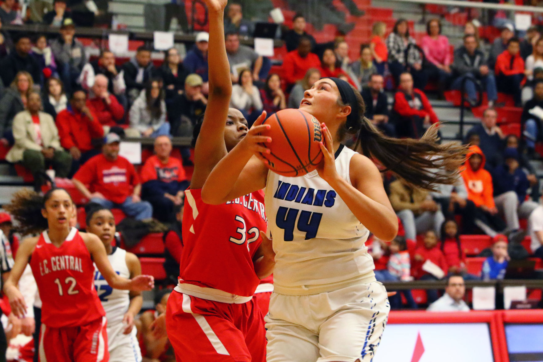 Gallery: Girls Basketball Sectional Finals - E.C. Central vs. Lake Central